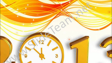 Time Concept With Clock New Year PowerPoint Templates PPT Backgrounds  1112 Slides Backgrounds