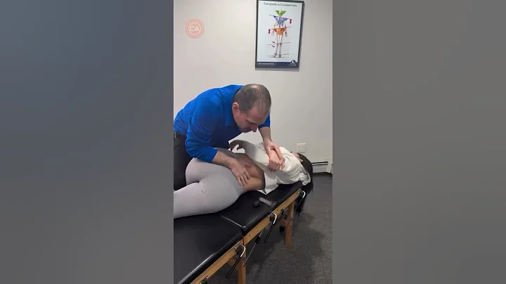 cracking OPEN her back joints *ASMR* #shorts #asmr #satisfying