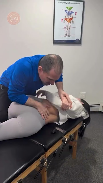 cracking OPEN her back joints *ASMR*