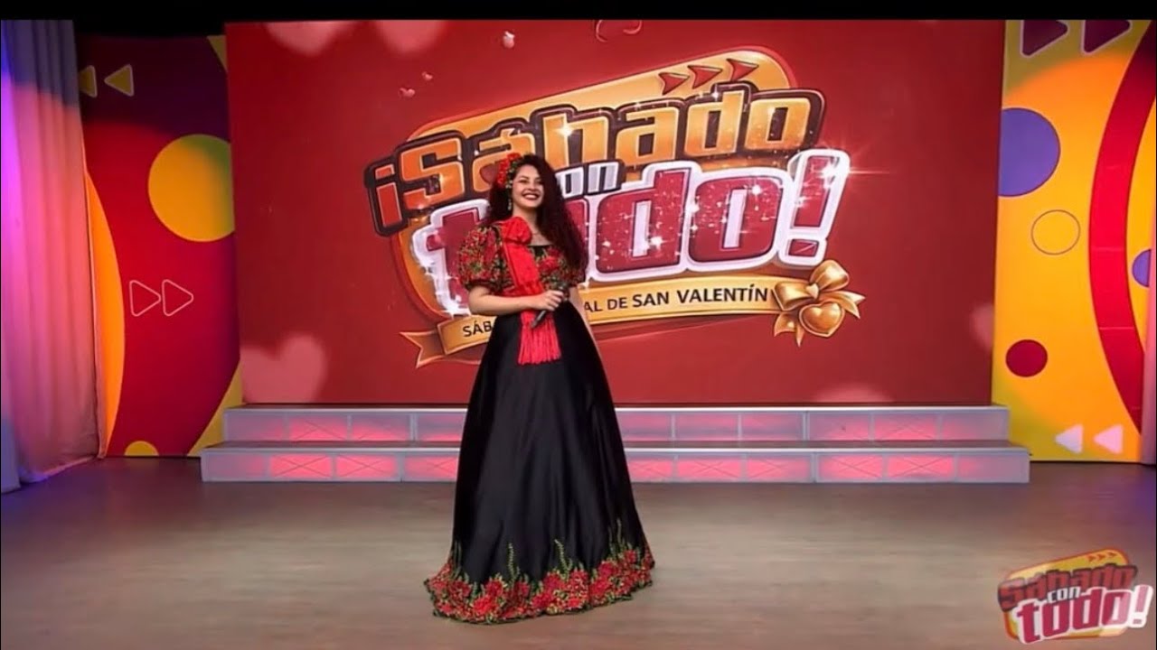 La Venia Bendita - Hermy Gámez (SÁBADO CON TODO - Televisa Monterrey) - La grandota de Sinaloa 