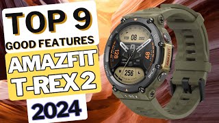 TOP 9 Main Features On Amazfit T-Rex 2 Smart Watch