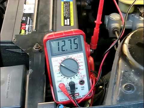 Как проверить генератор снятый с автомобиля мультиметром In Car Alternator Testing - YouTube