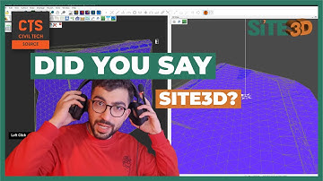 Site3D - What is it? A brief introduction (2D to 3D topo)