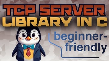 Code a TCP Server library in C