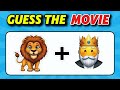 Movie Emoji Quiz 🎥 | Can You Guess the Movie from Emojis? 5 ROUND Challenge 🧩
