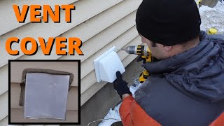 Dryer Vent Cover Installation