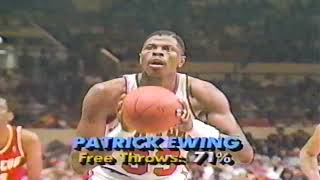 Houston Rockets vs New York Knicks 4/2/1988 MSG Network (Akeem Olajuwon vs Patrick Ewing) NBA
