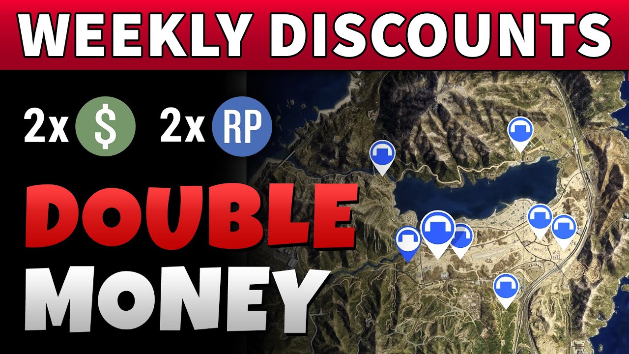 GTA Double Money This Week GTA ONLINE WEEKLY DOUBLE RP AND CASH 