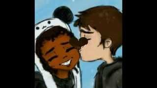 interracial anime couples (;