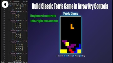 Build Classic Tetris Game in JavaScript with Smooth Controls and Line Clear Feature