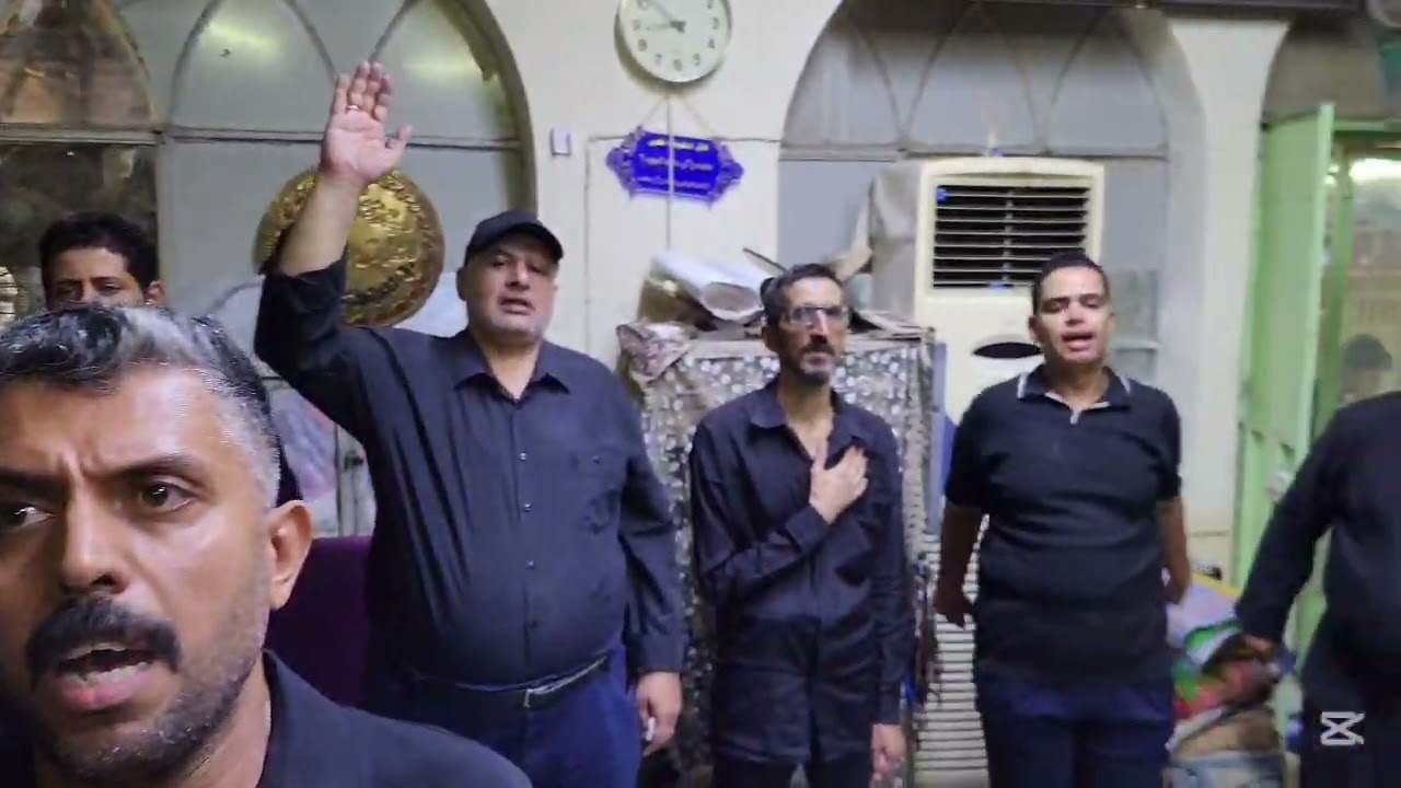 مجلس عزاء استشهاد الرسول ص ٢٨ صفر١٤٤٧ هجري موكب هيئة السادات الحسينيين اداء ملا مهند الكاظمي الخزعلي