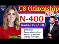 NEW! (Actual Case) US Citizenship Interview 2025 Pass US Citizenship Test | N-400 Naturalization