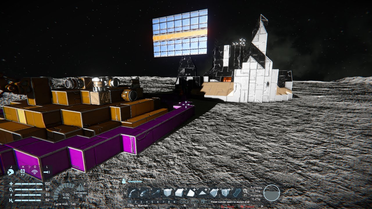 Space Engineers Journey Through the Moon - YouTube