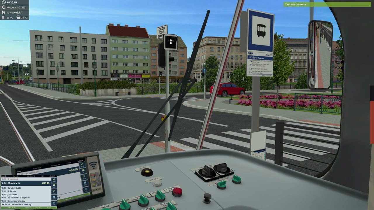 Simt linka 2 s Olomouckými T3.