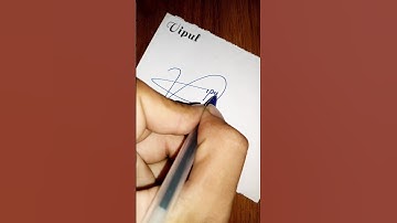 Vipul signature style video | Best design your name | Top signature style video | #signature #sign