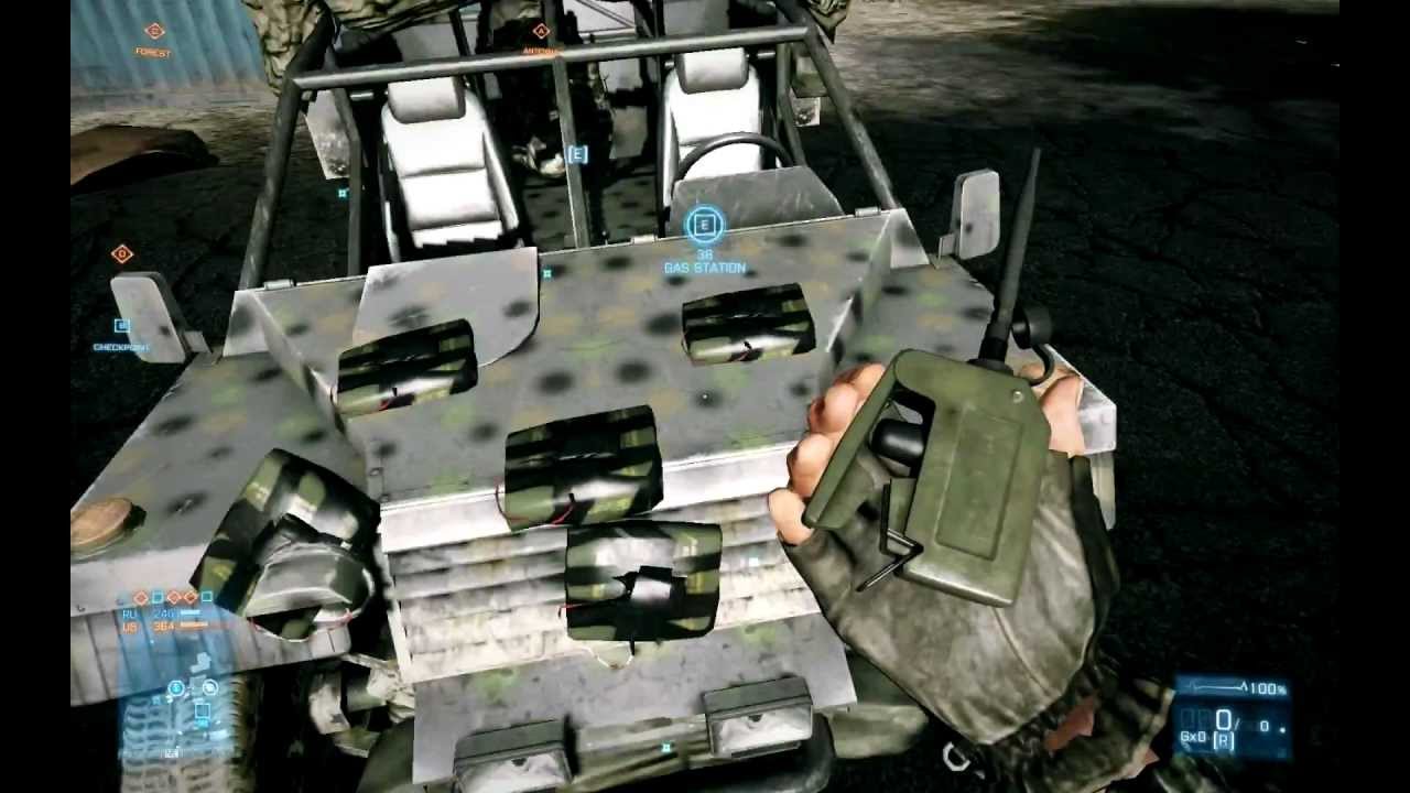 bf3 - best c4 tank ownage.