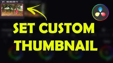 How to set Poster Frame in DaVinci Resolve | Custom Thumbnail