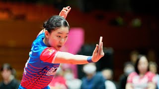 日本生命レッドエルフ vs 木下アビエル神奈川 ノジマTリーグ2024-2025 2024年10月20日 松山市総合コミュニティセンター【卓球 Tリーグ公式】