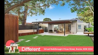 Virtual Walkthrough: 3 Rose Street, Bronte, NSW 2024