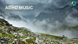 Deep Focus Music | ADHD | Nature Sounds | Mountain Mist | Bird Songs | Antiprocrastination
