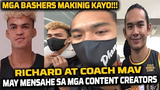 Message Ni Richard At Coach Mav Sa Creators