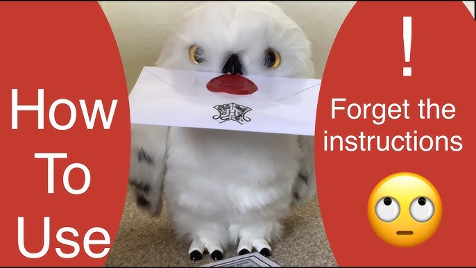 Découvre la peluche interactive Hedwige Enchantée ! 