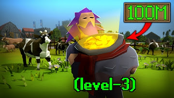 Making 100m on a lvl 3 using Nooby Money Makers