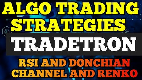 TRADETRON ALGO TRADING STRATEGIES IN TELUGU @Algoteluguu
