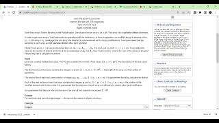 Codeforces Round #853 Div2 | PART- 2 | Prob C  | C Serval and Toxel's Arrays | 25/2/23