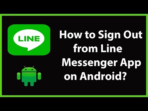 How to Sign Out from Line Messenger App on Android?