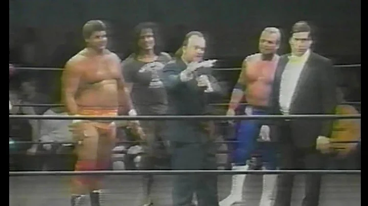"Hot Stuff International" vs. JT Smith & Glen Osborne (Paul E. Debuts) ECW 1993
