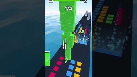 Stack Colors | All levels! Gameplay 1080p Android, iOS game #shorts
