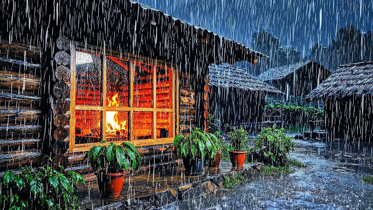 Tinnitus Relief 🌧️ High-Fidelity Rain on Wooden Textures | Mask Ringing Ears Naturally