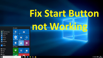 Fix Start Button not Working in Windows 10!! - Howtosolveit