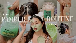 PAMPER ROUTINE *SUMMER* (HAIRCARE, BODY CARE, SKINCARE + MORE)