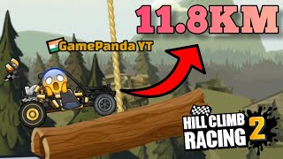 11804M With Dune Buggy Forest Map - 10Km - Hill Climb Racing 2