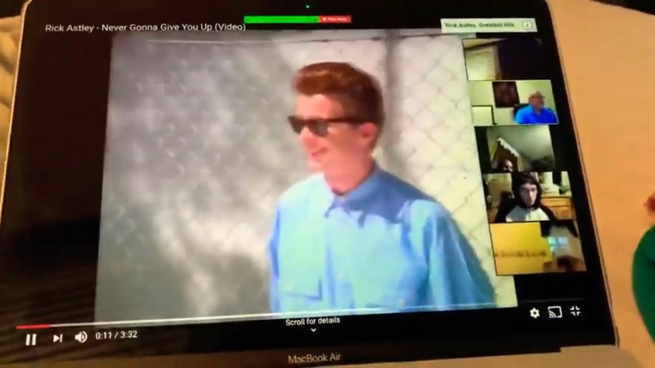 You Can Now 'Rick Roll' Your Zoom Meetings - Nerdist