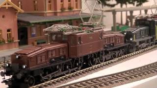 メルクリン HO 3056 スイス国鉄 Be6/8　クロコダイル電気機関車 Ce6/8II形 電気機関車 `スイスクロコダイル` (茶) 14253 ☆外国