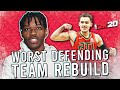 REBUILDING THE WORST DEFENSIVE TEAM IN NBA HISTORY IN NBA 2K20