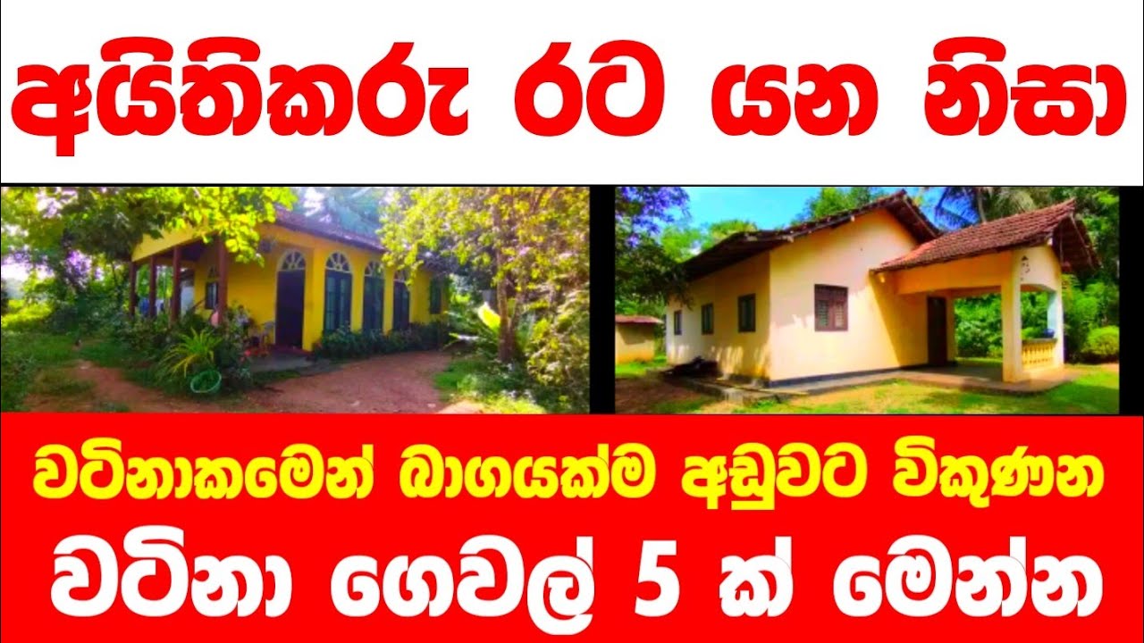 Low price land for sale House for sale in sri lanka Aduwata niwasa