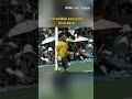 Incredible scorpion kick save