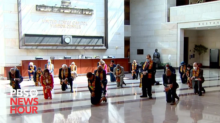 WATCH: Congressional Democrats hold moment of sile...