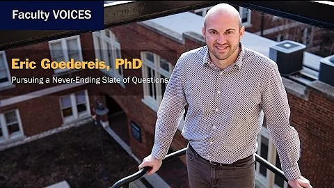 Webster Faculty Voices: Eric Goedereis, PhD