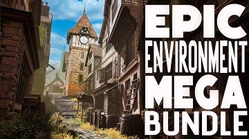 Epic 3D Environments Bundle - Unreal, Unity (Can Export to Godot Too)