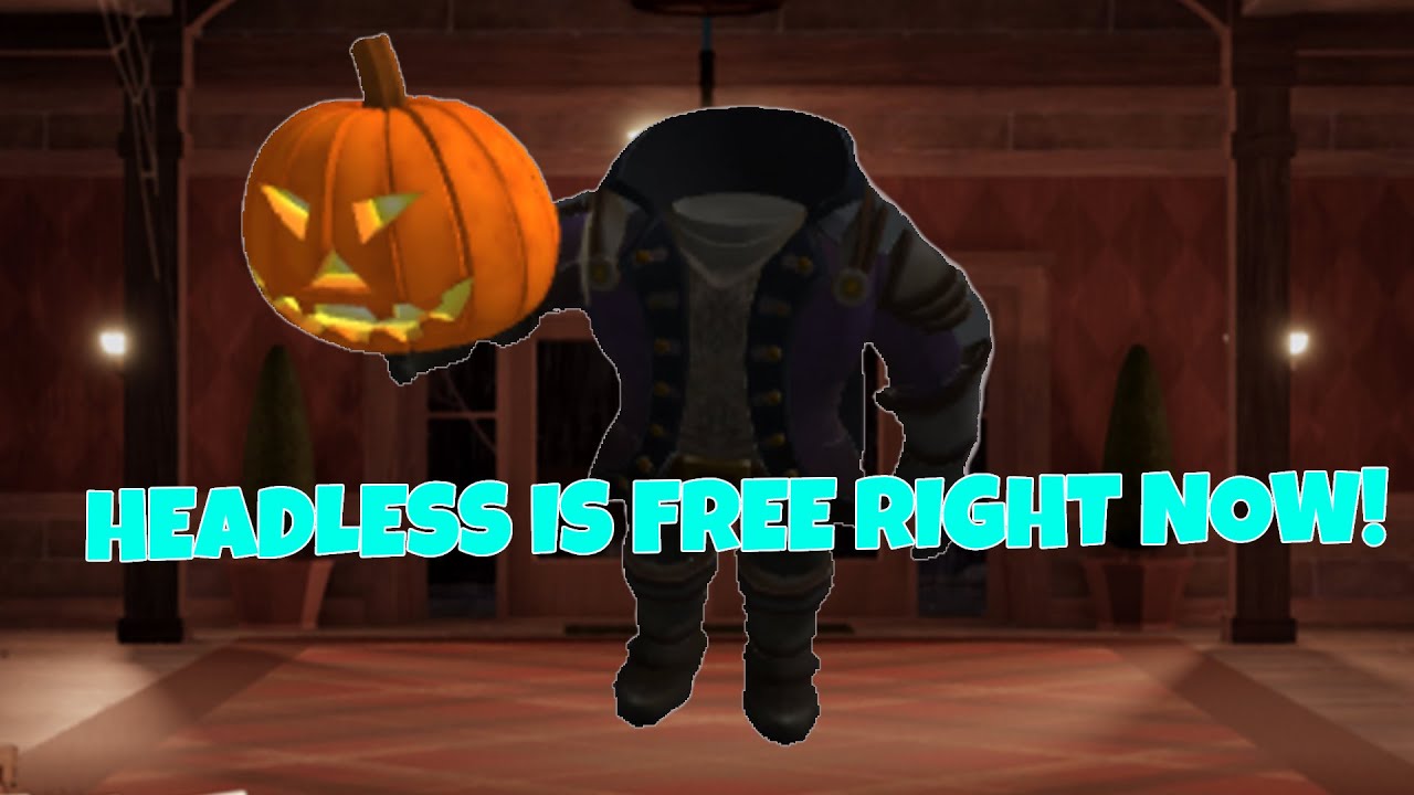 RBXNews on X: Headless Horseman is now available for free in the