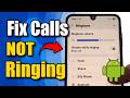 How to Fix Calls Not Ringing On Android Phone (Best Method) - YouTube How to Fix Calls Not Ringing On Android Phone (Best Method) - YouTube