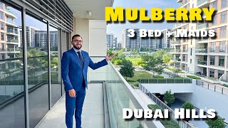 3 Bedroom   Maids Mulberry Apartment Tour - Dubai Hills Estate