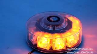 TBH 638L 10W LED warning beacon lights clear lens amber light