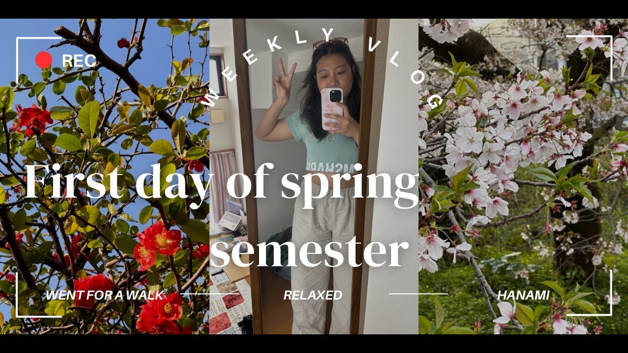 First day of spring semester| Japan| Uni professor life