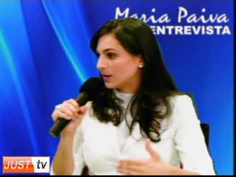 Esteticista Letícia Valim no Programa Maria Paiva Entrevista - JustTV - 03/11/09